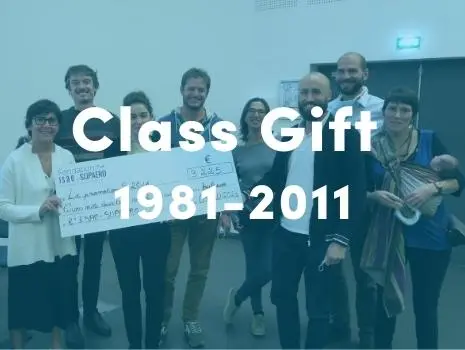 Class Gift 1981-2011-2001