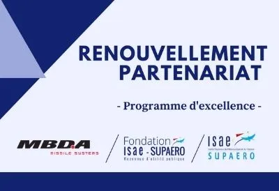 Renouvellement du partenariat avec MBDA pour le programme d’excellence