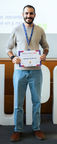 Photo lauréat prix de these 2025 - Antoine Salih Alj