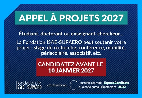 Appel à Projets 2027- Header